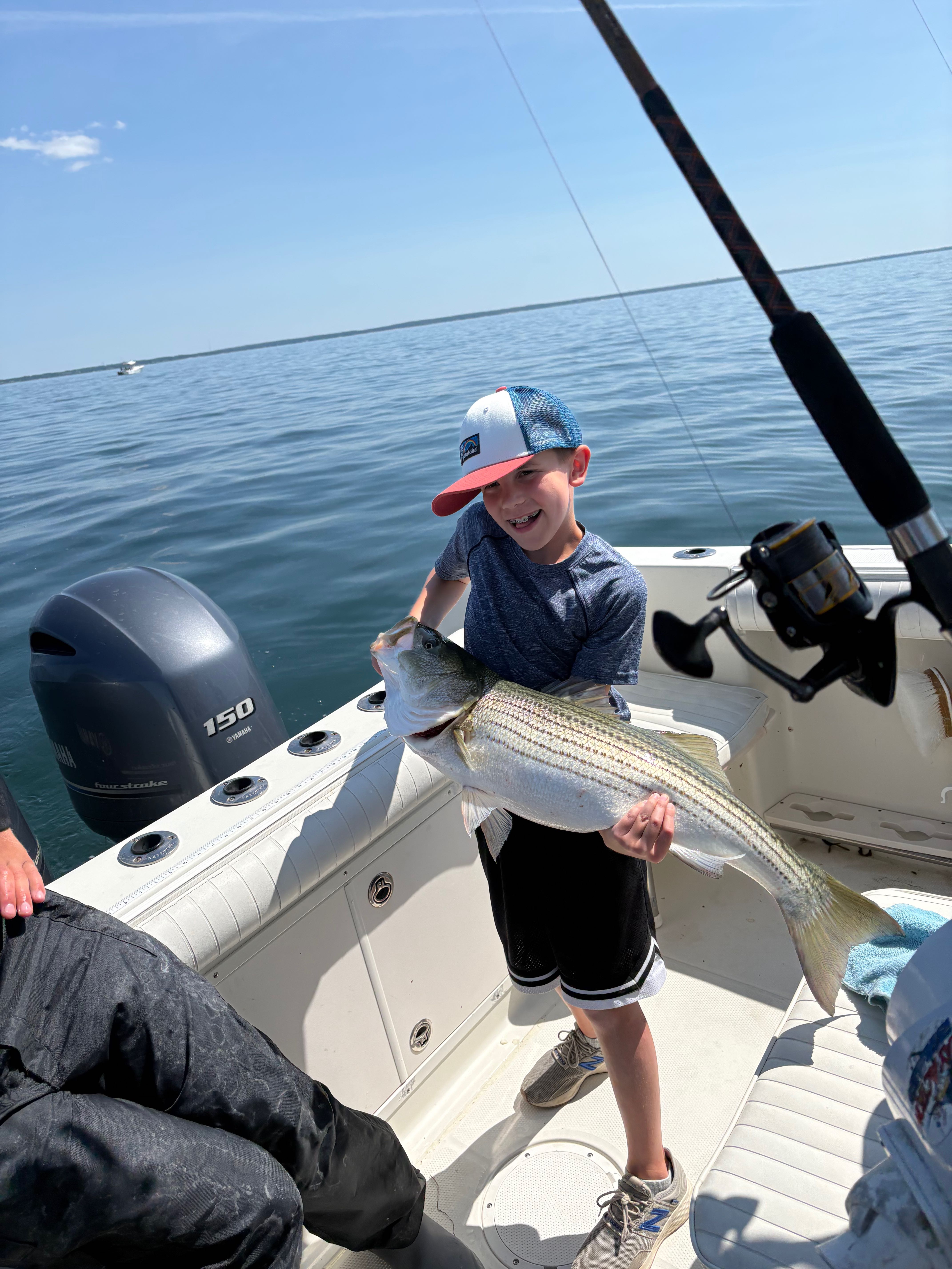Nice striped bass from East Dennis waters!