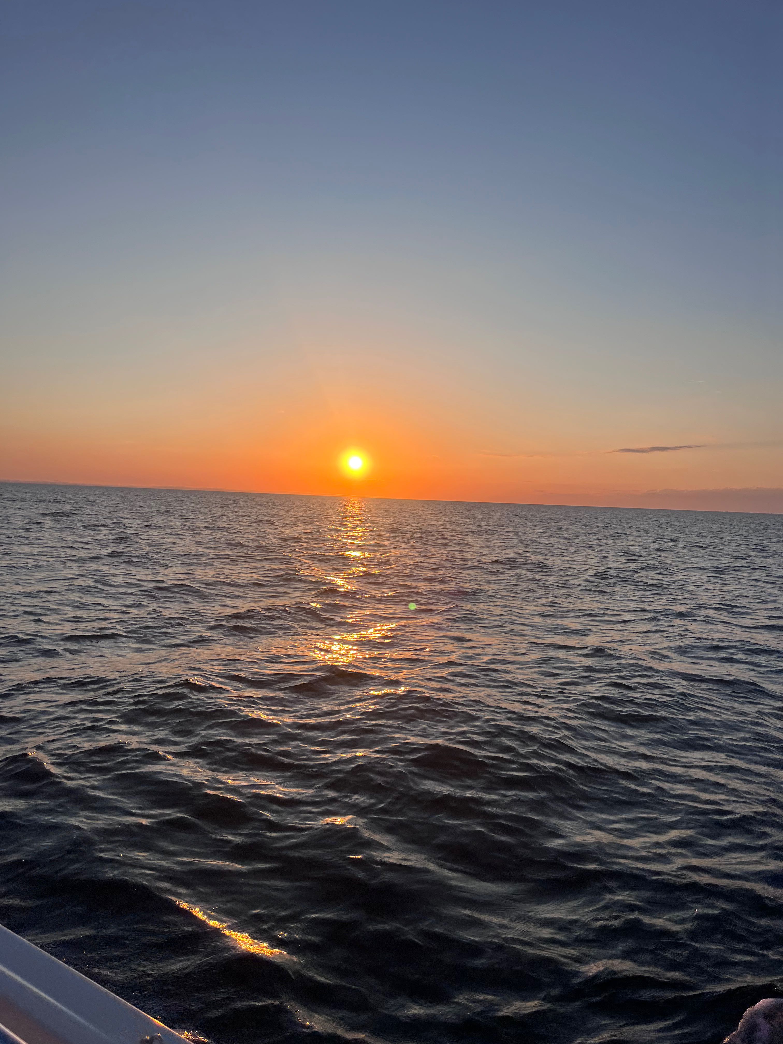 Perfect evening on the water in East Dennis.