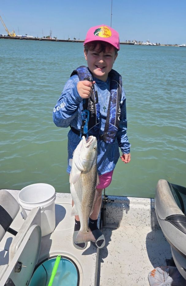 Working the flats in Aransas Pass, TX for redfish. Sight casting these copper beauties is what Texas fishing is all about.