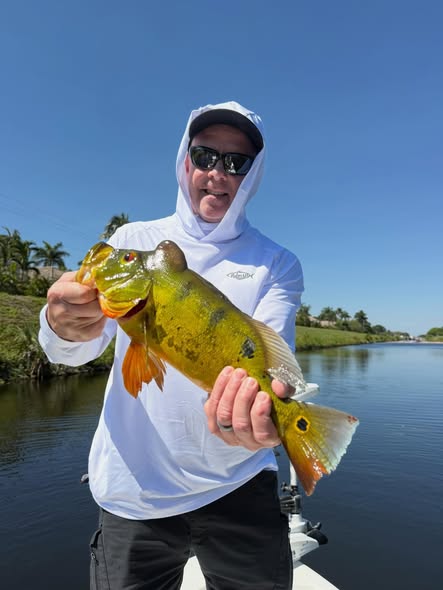 Early morning freshwater fishing in Delray Beach hits different.