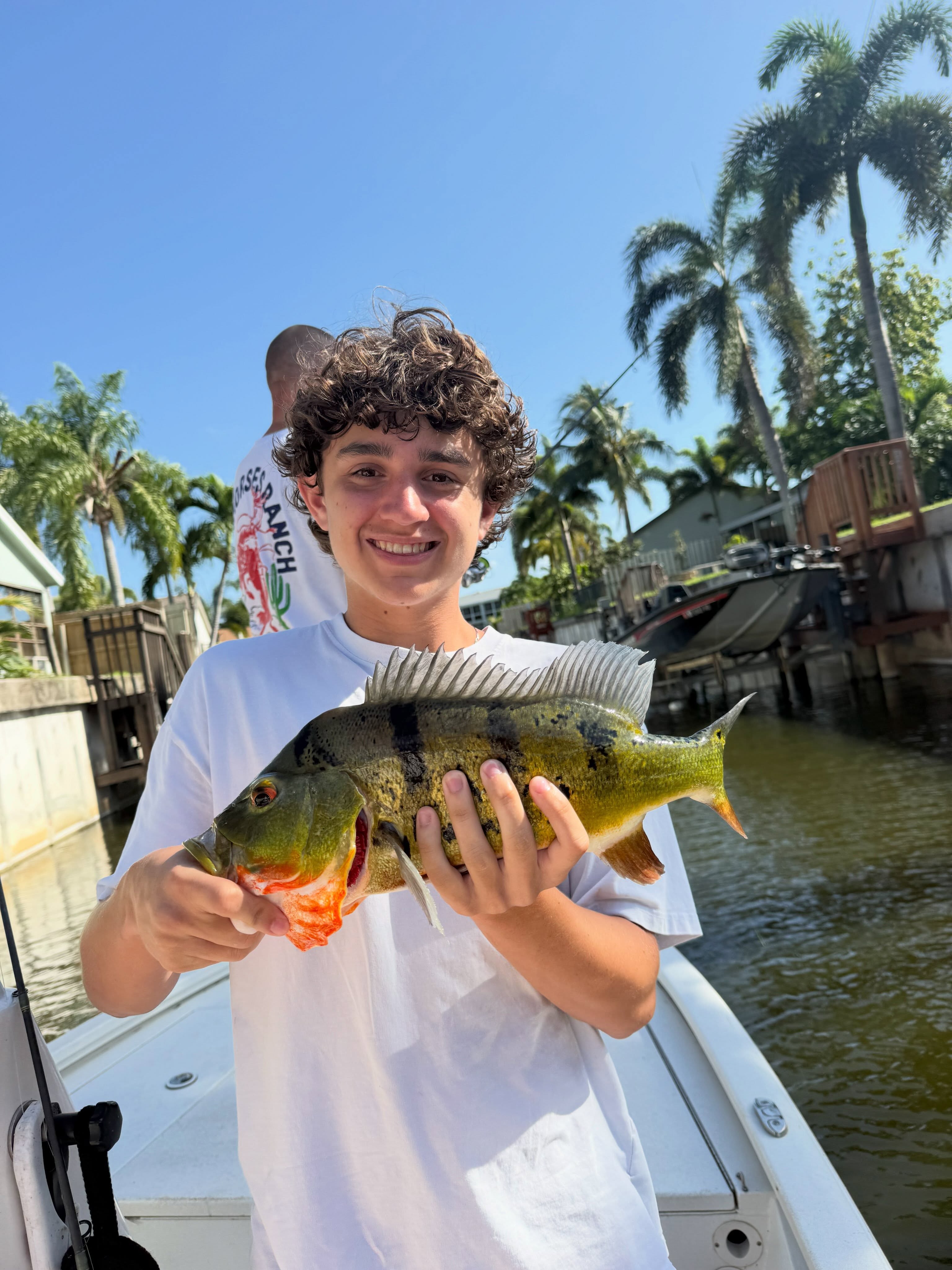 Colorful Peacock Bass Catch