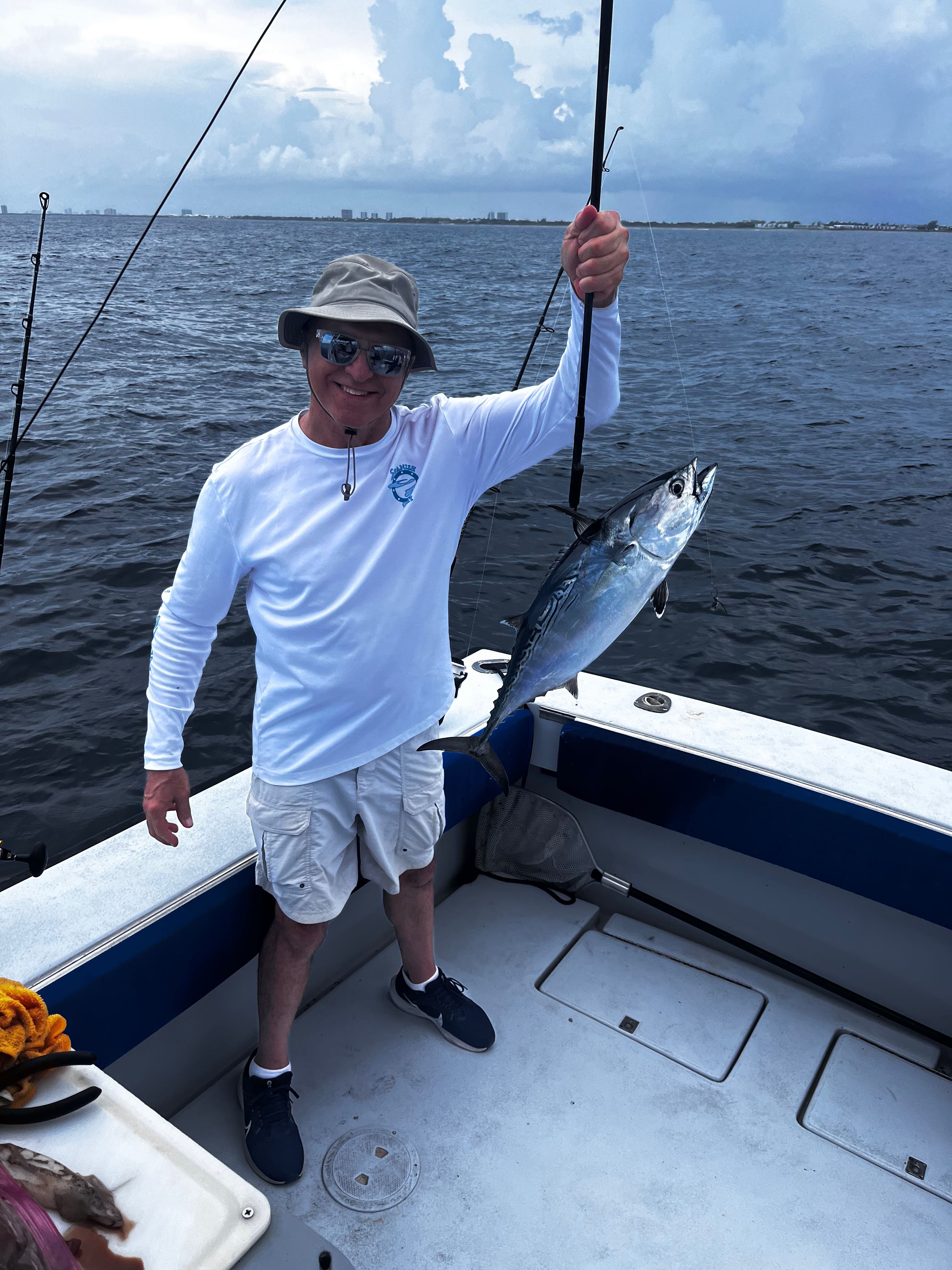Little Tunny action in Riviera Beach FL!