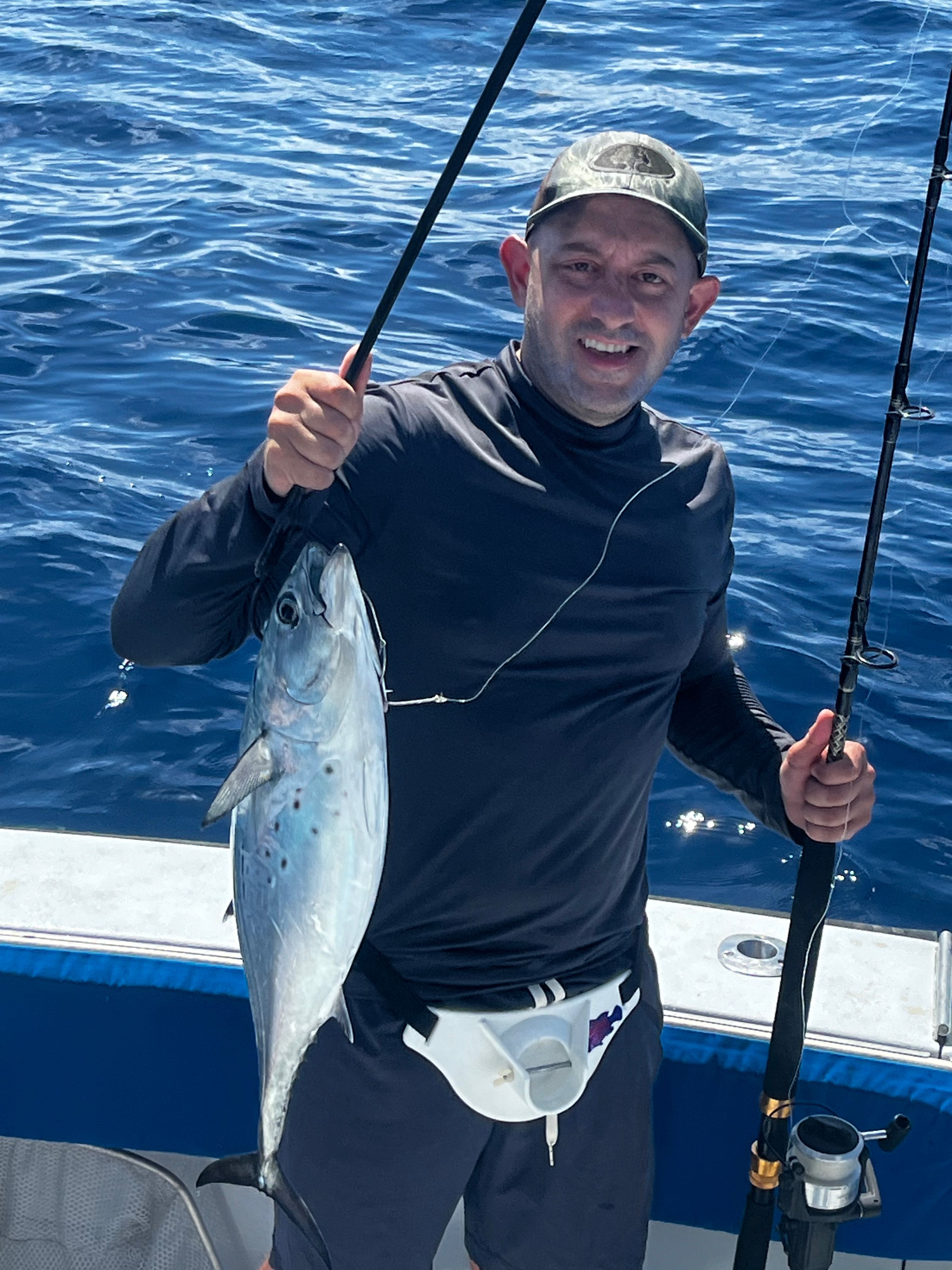 Little Tunny action in Riviera Beach FL!