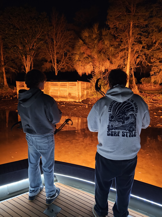 Night fishing adventure in Tampa Bay waters!