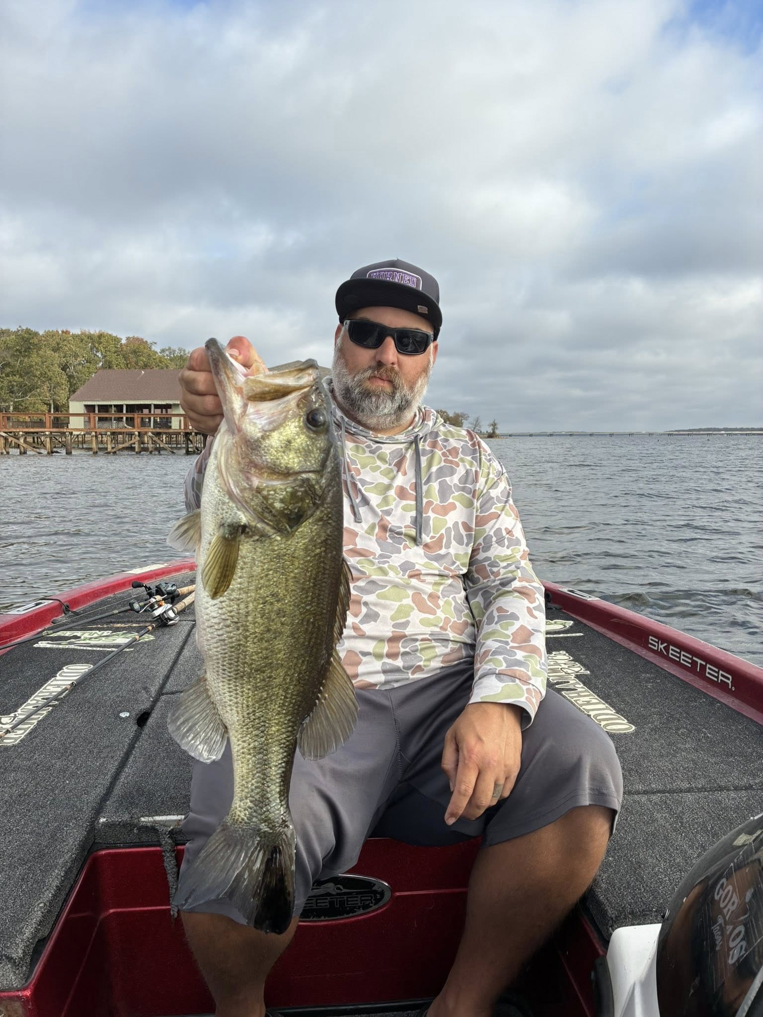 Chasing giant largemouth bass in the fertile waters of Lake Fork, East Texas.