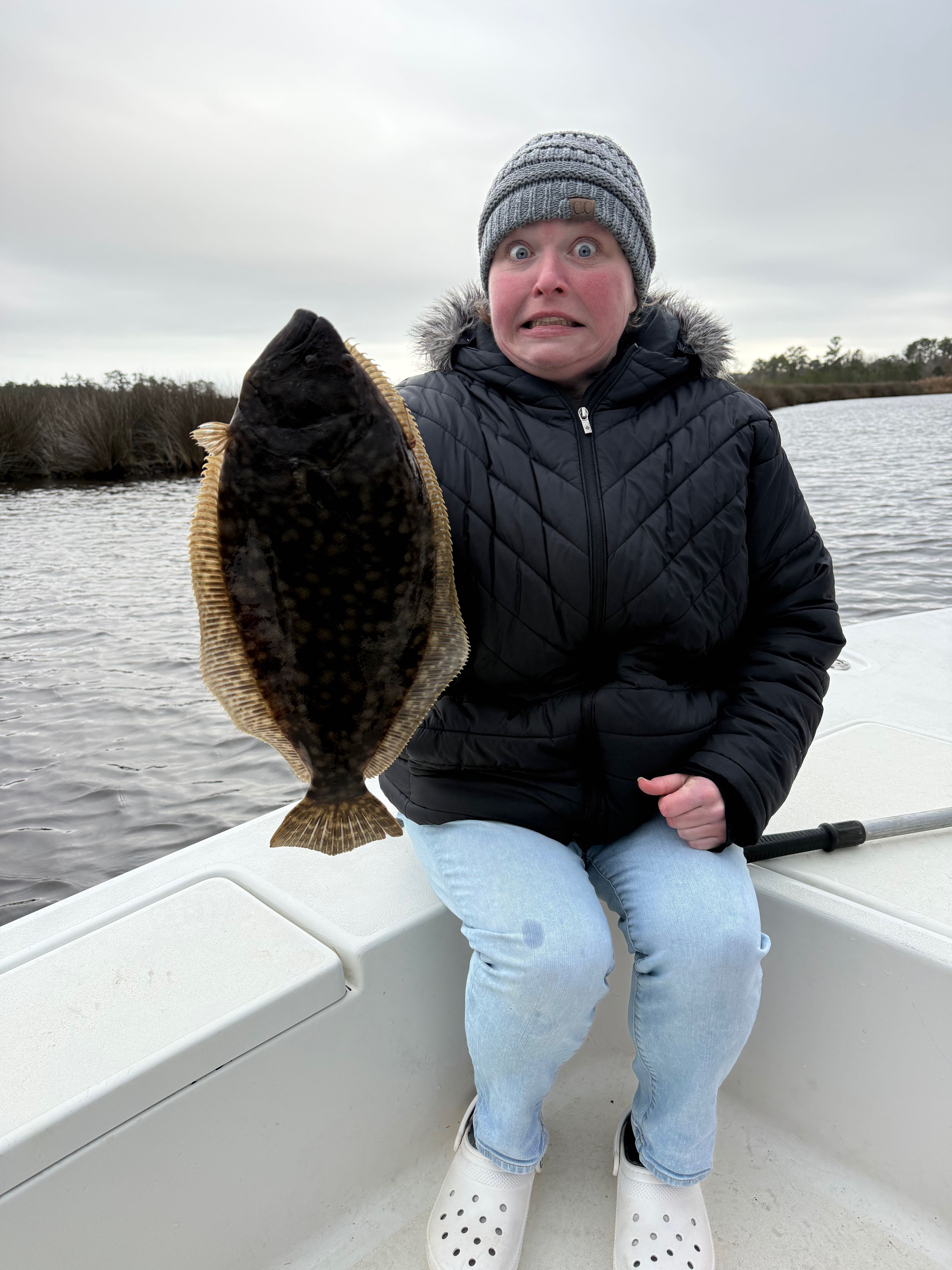 Cedar Point Southern flounder makes for perfect fishing memories!