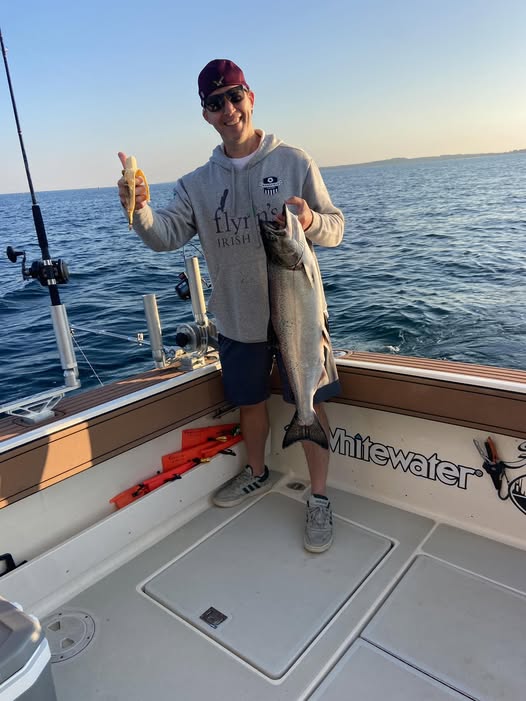 Discover why Muskegon is a favorite destination for salmon fishing and enjoy a day packed with action on the water.