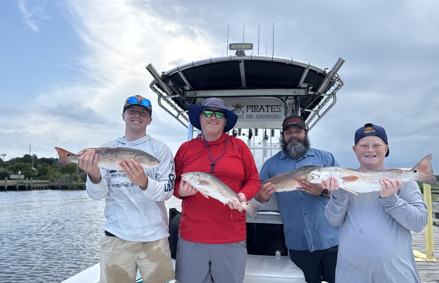 Hooked on the coast.