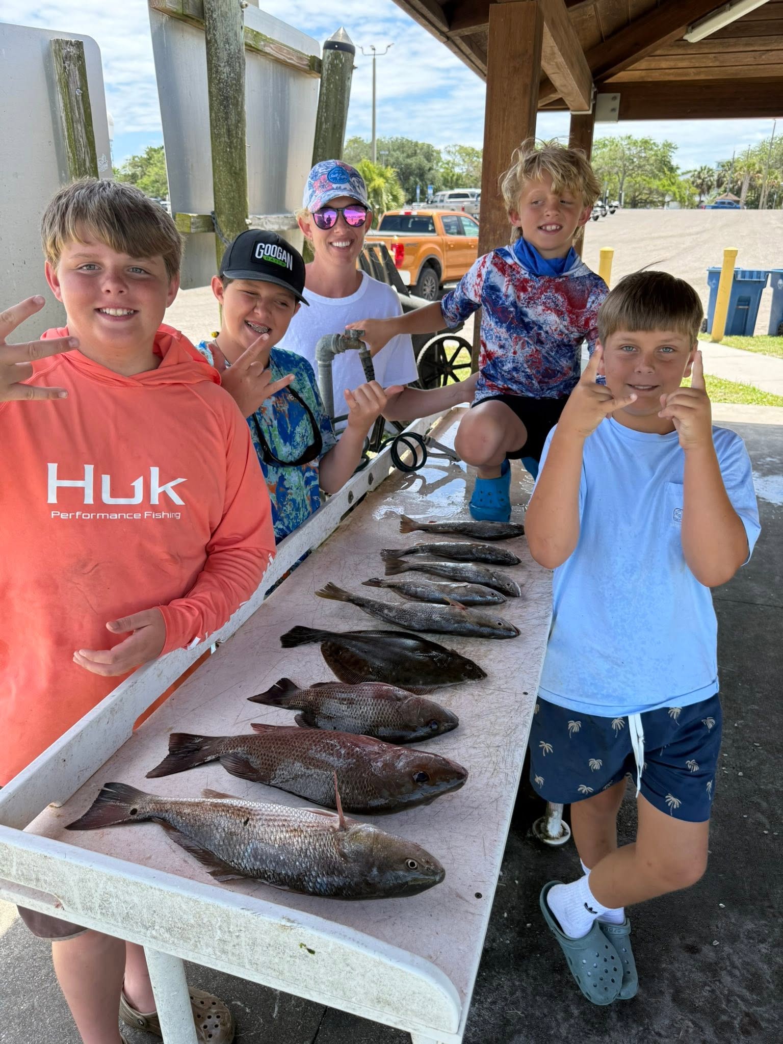 Jacksonville redfish and grey snapper make for excellent fishing!