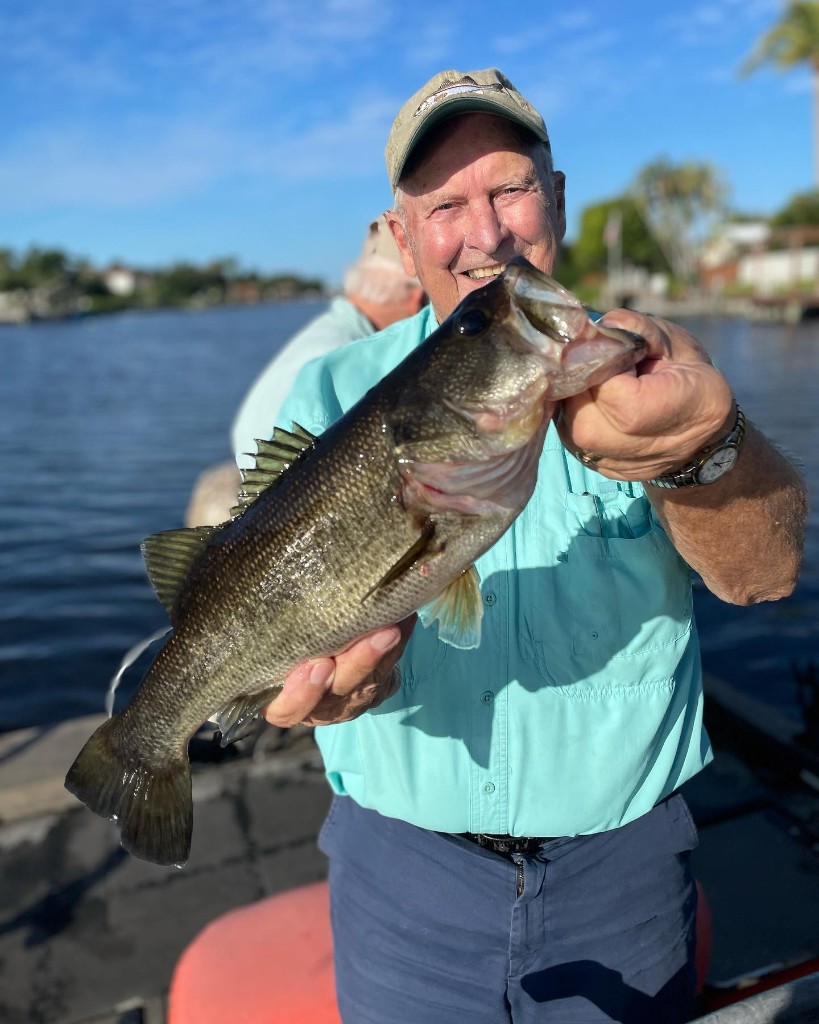 Largemouth Bass caught in Lake Ida
