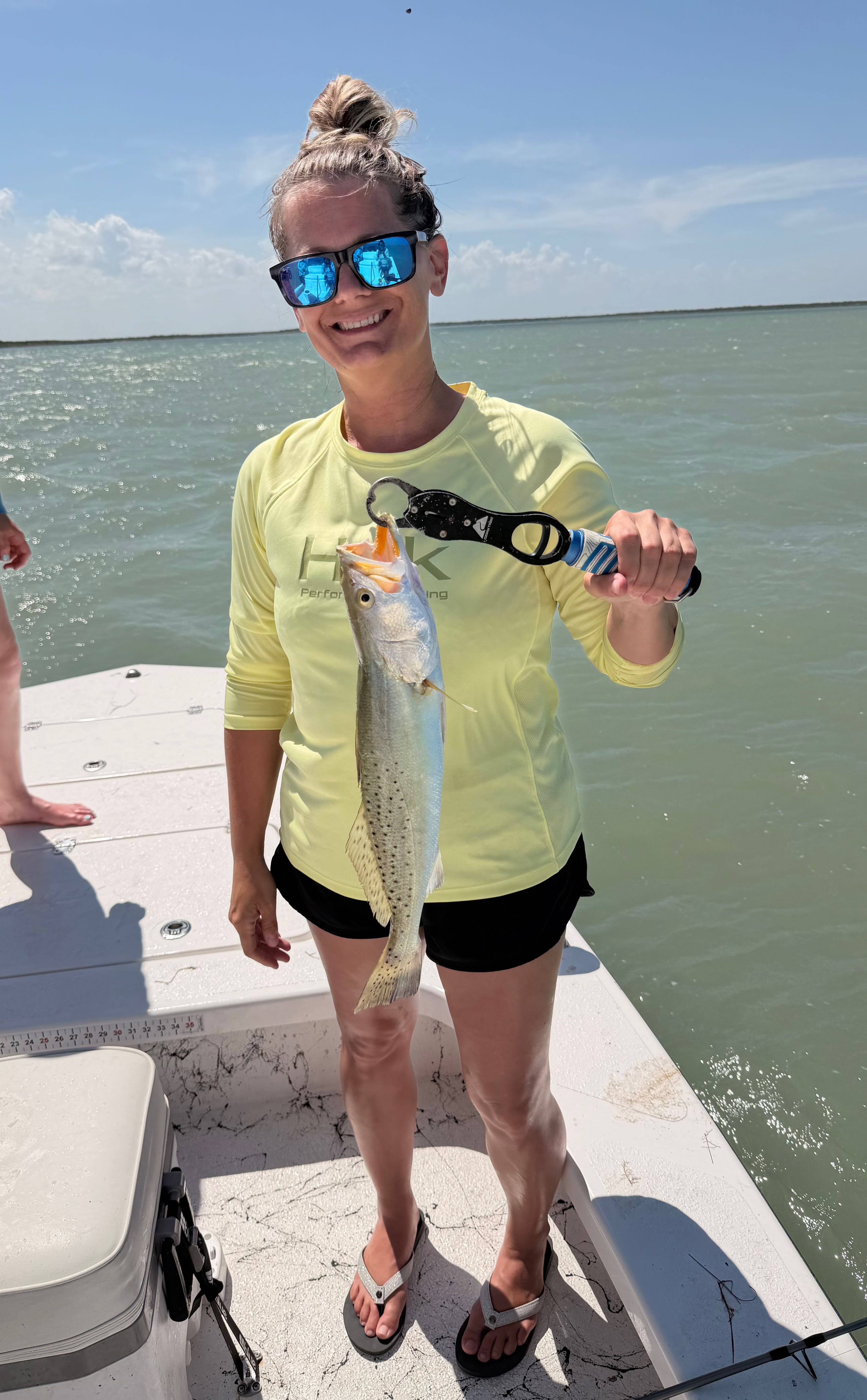 Nice speckled trout from South Padre Island waters!