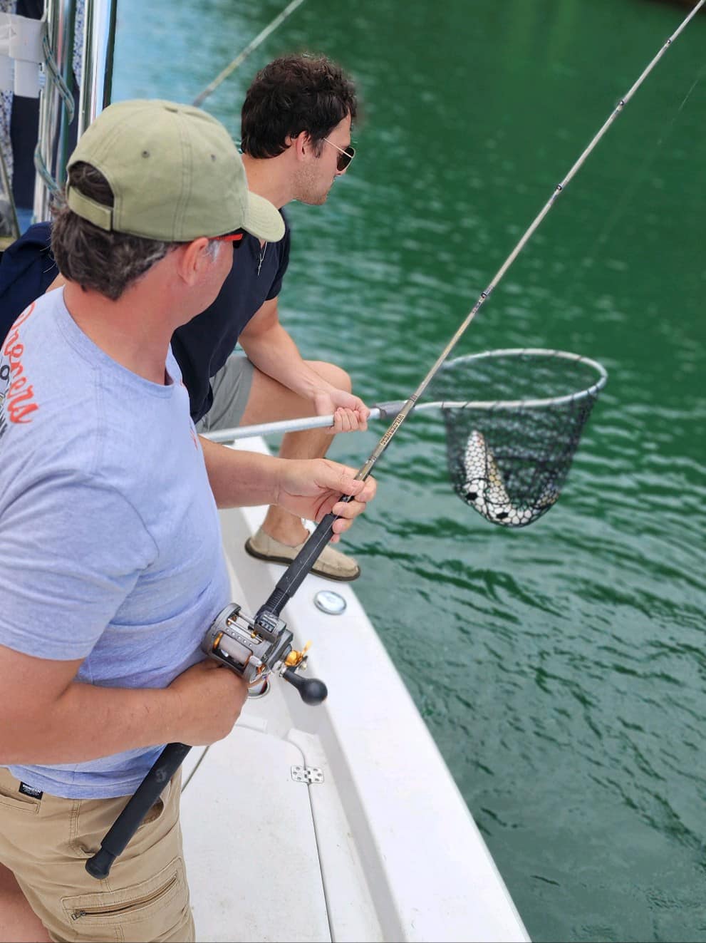 Stripers are active and feeding well