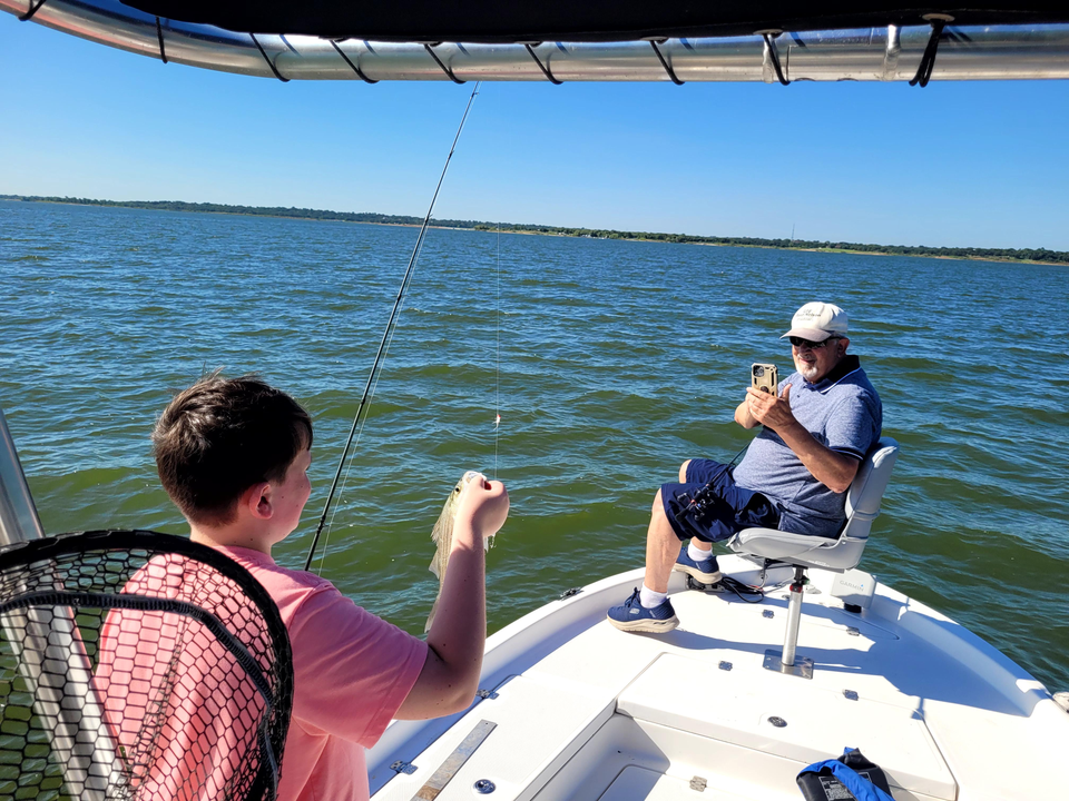 Clear skies and multiple techniques make for a perfect day on Meadowmere Lane!