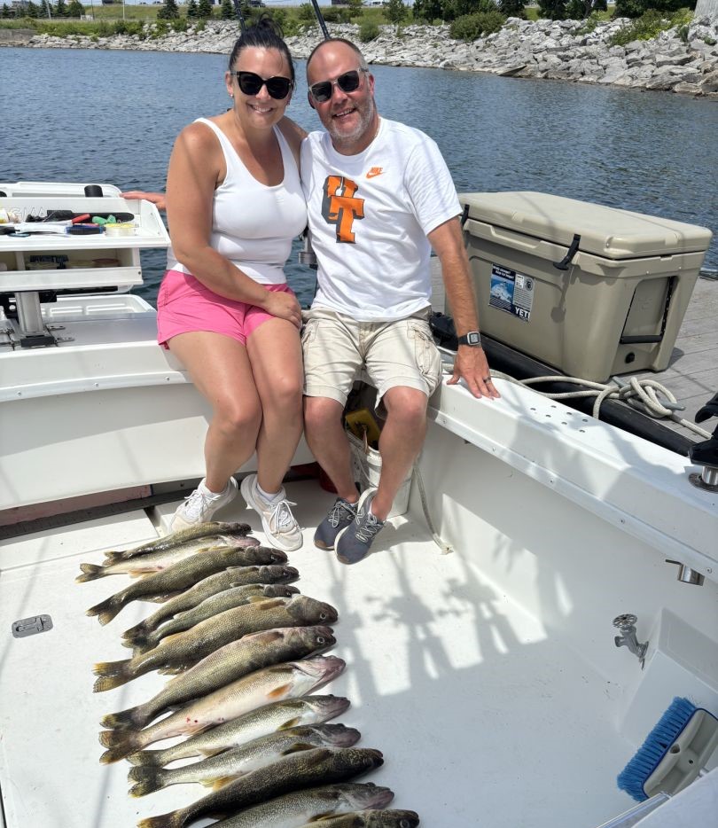 Impressive Walleye Haul