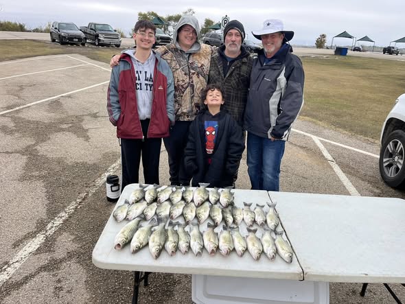 Nothing beats a day on the water fishing at Lake Lewisville, TX.