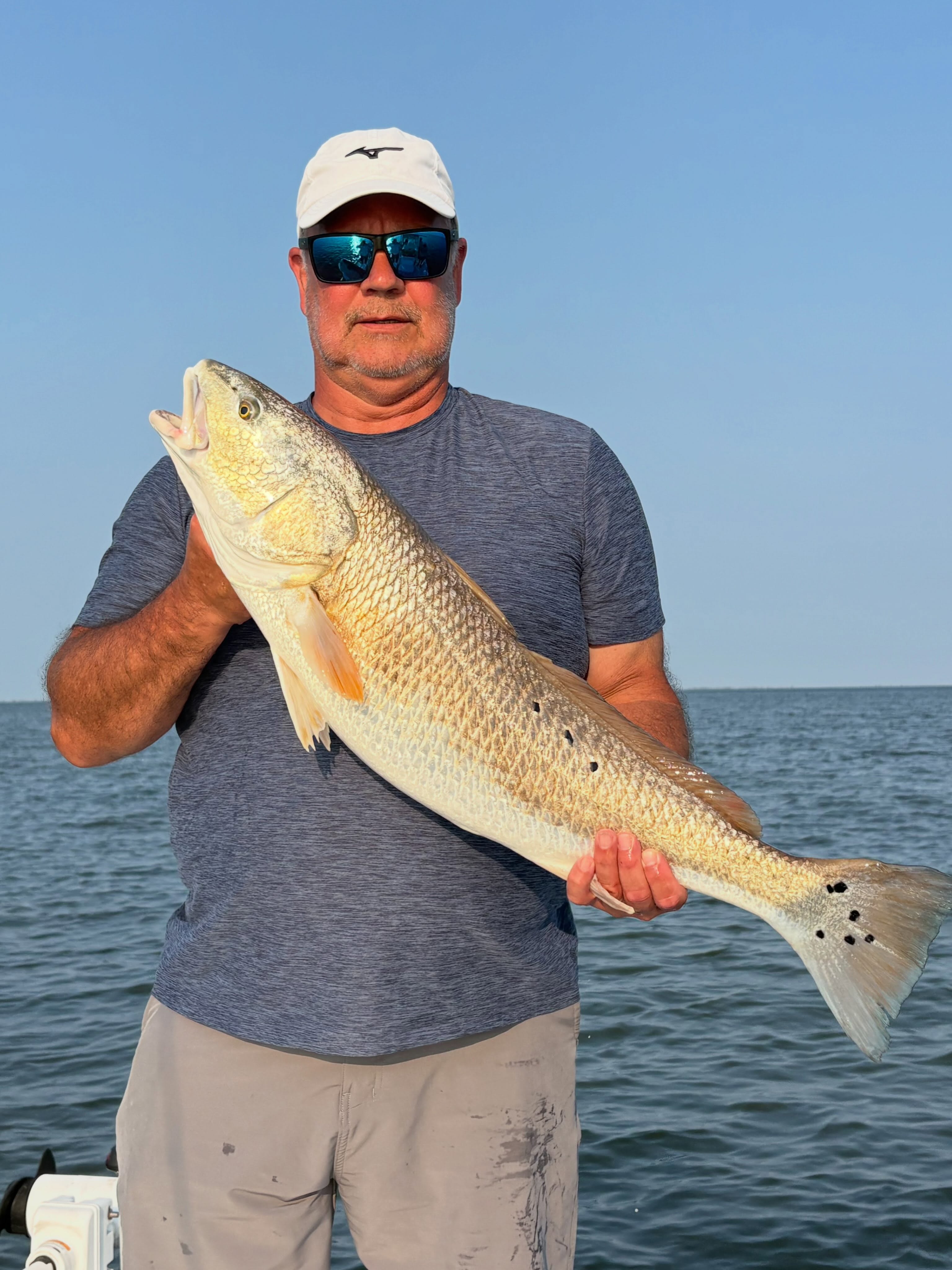 Beautiful Wanchese NC redfish making the day complete!