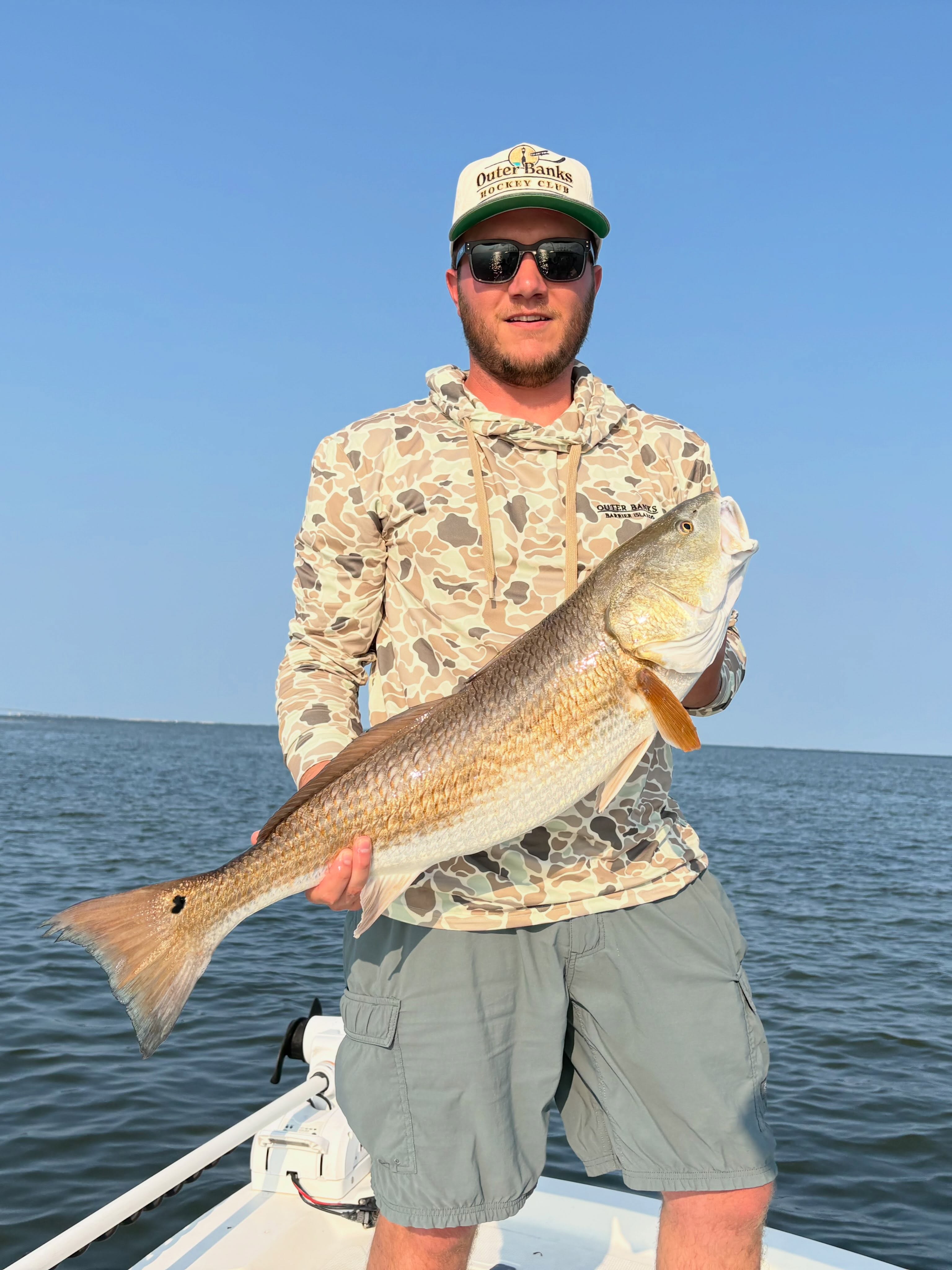 Nice Wanchese redfish making the day worthwhile!