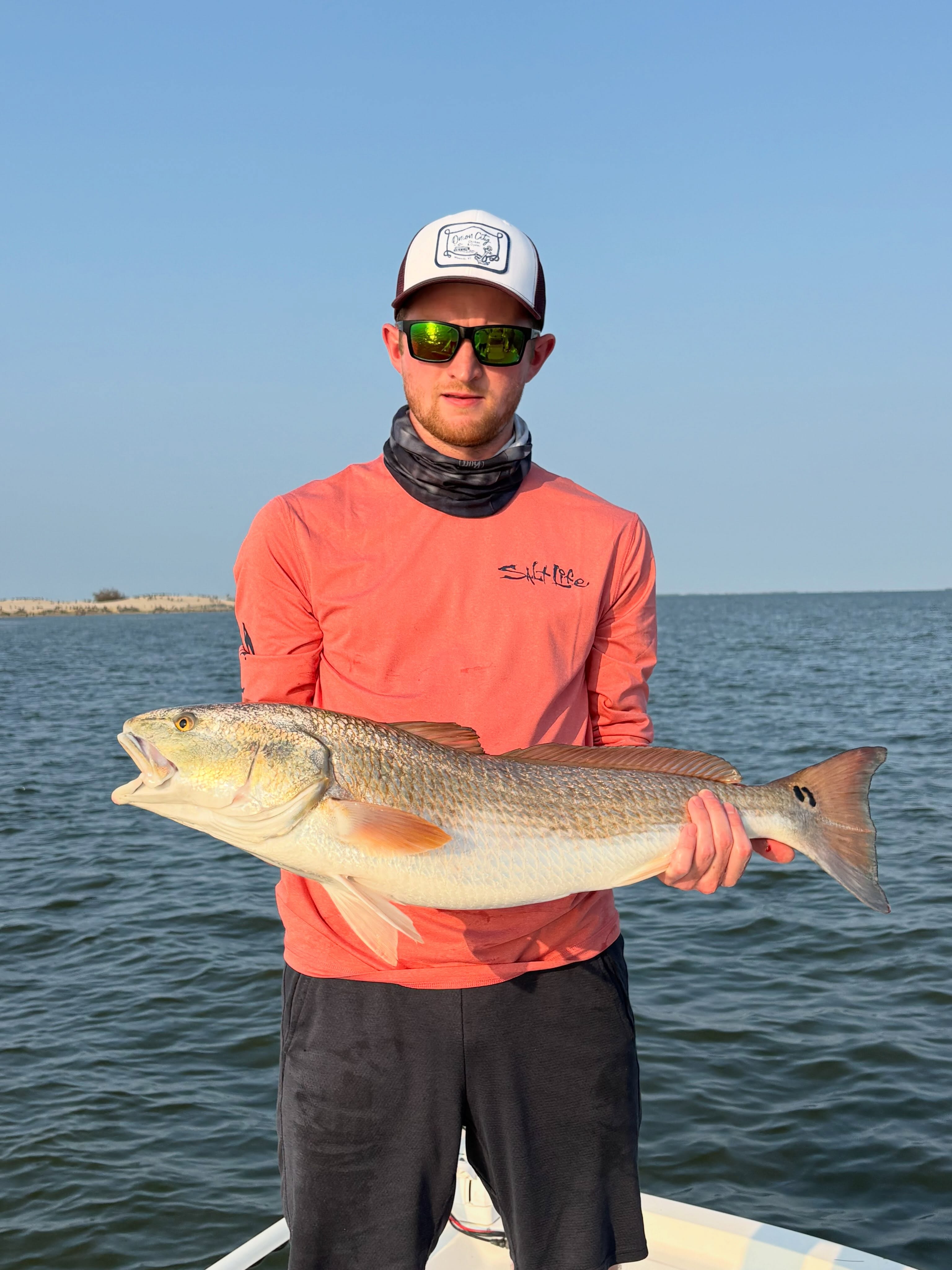 Nice Wanchese redfish making the day complete!