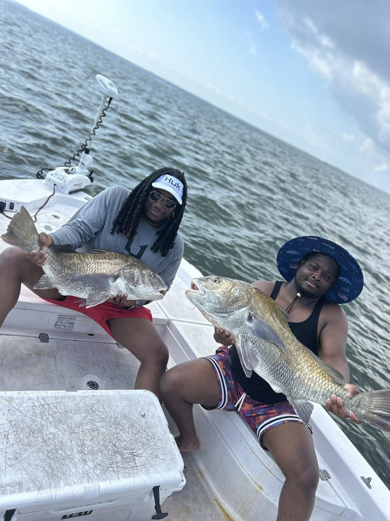Tampa Bay fishing charters – Black Drum catch