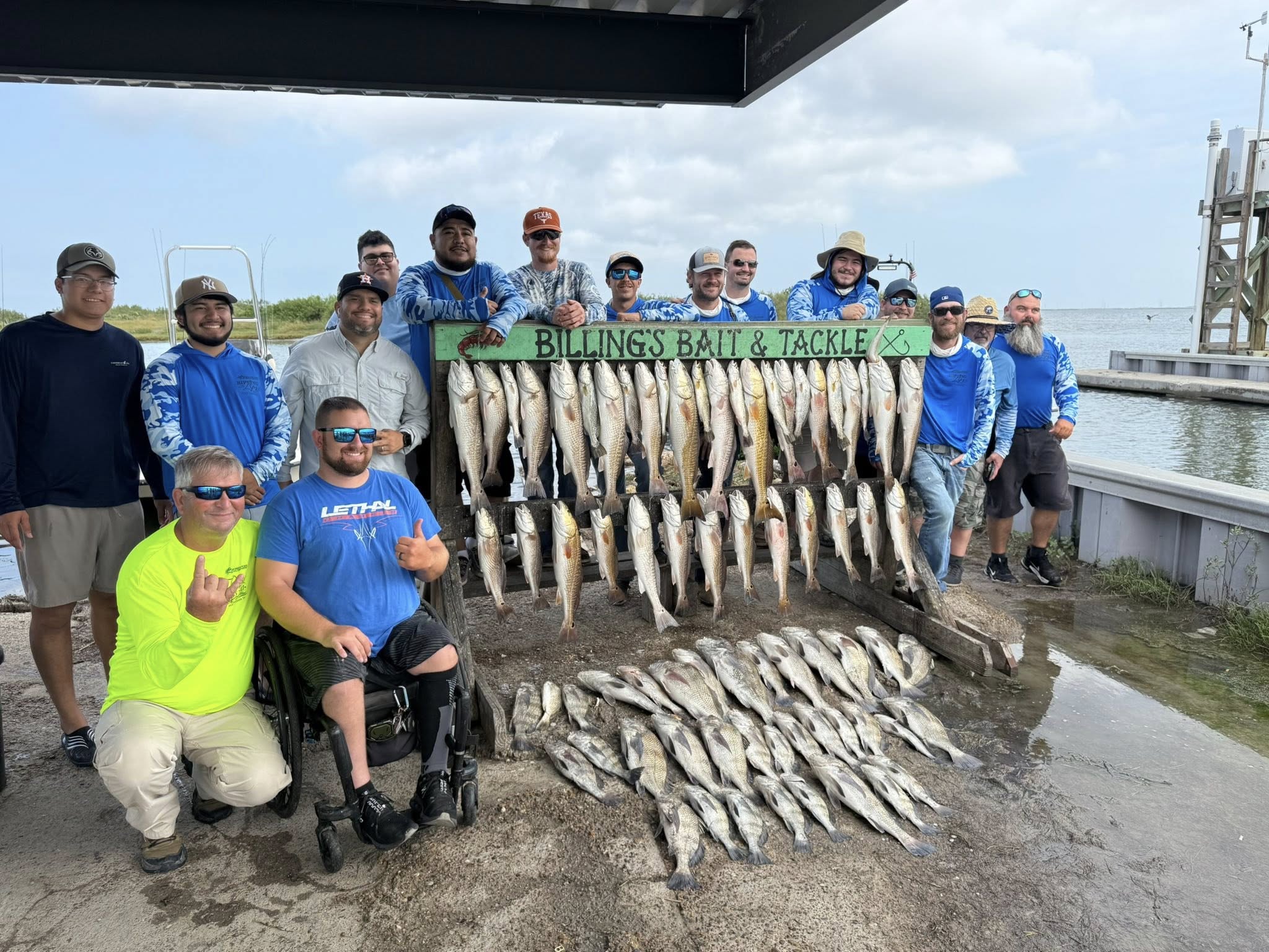 Epic fishing charter haul in Corpus Christi waters!