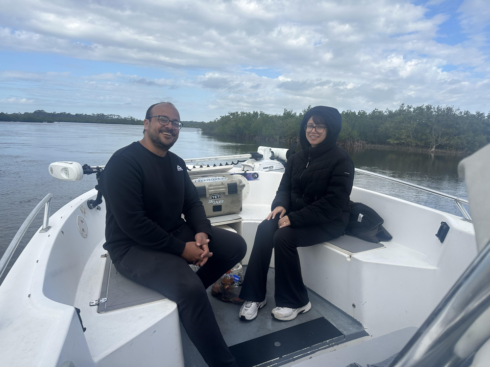 Fishing adventure on calm waters near Daytona Beach mangroves!