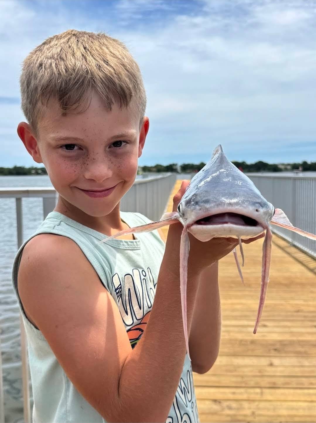 Nice Daytona Beach catfish from today's fishing tour!