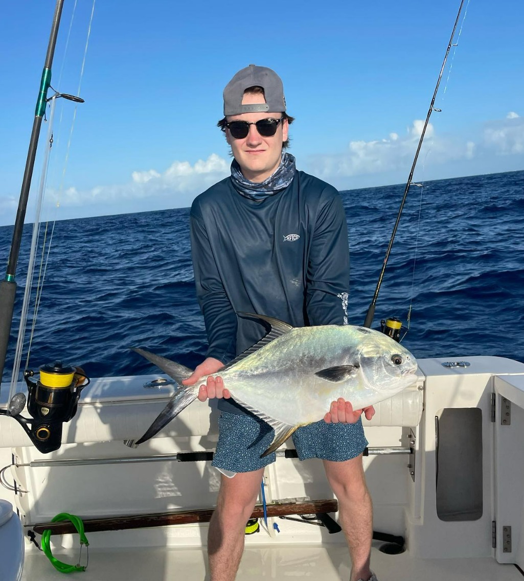 Shiny permit catch!