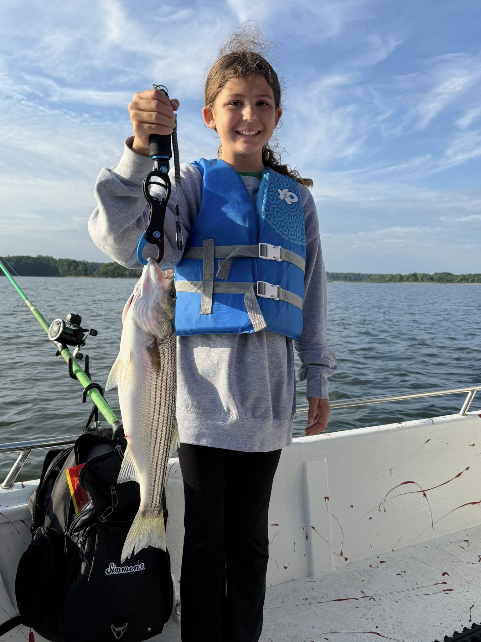 Fish on in Rocky Branch waters