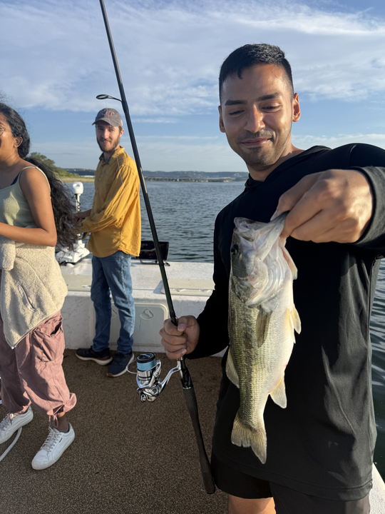 Another successful day fishing Lake Austin!