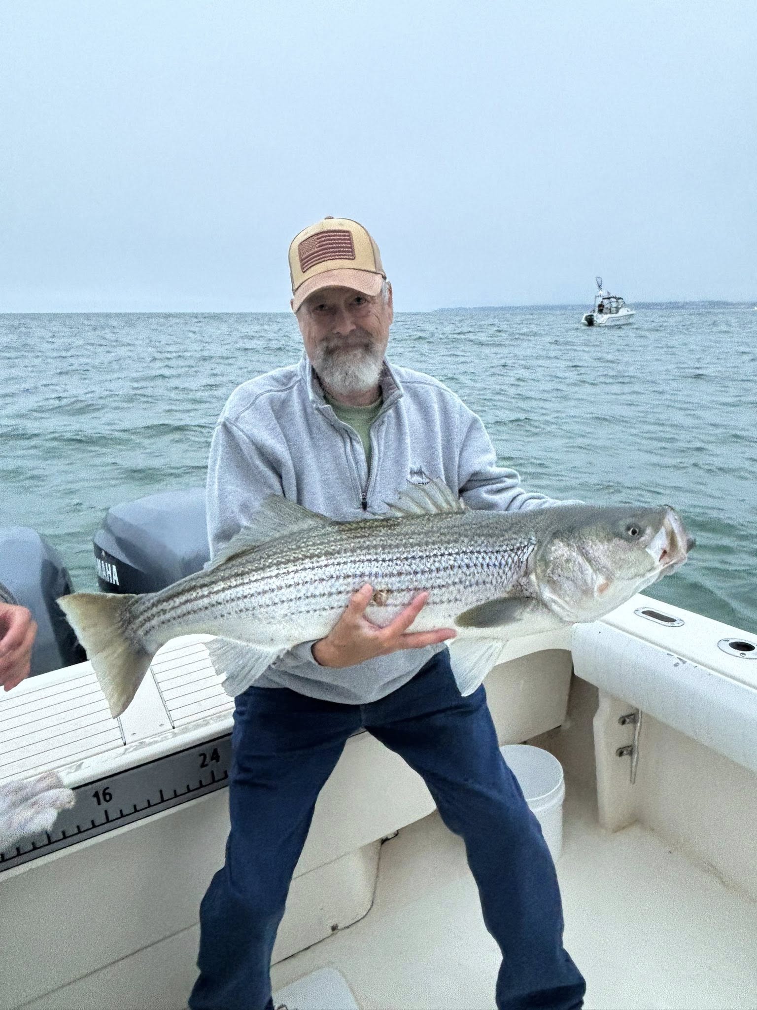 Maine coast lines tight all day