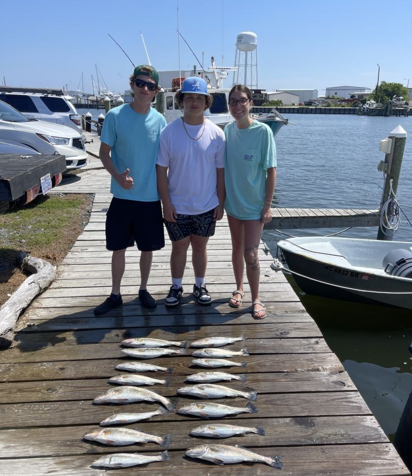 Wanchese Flats Redfish Fishing