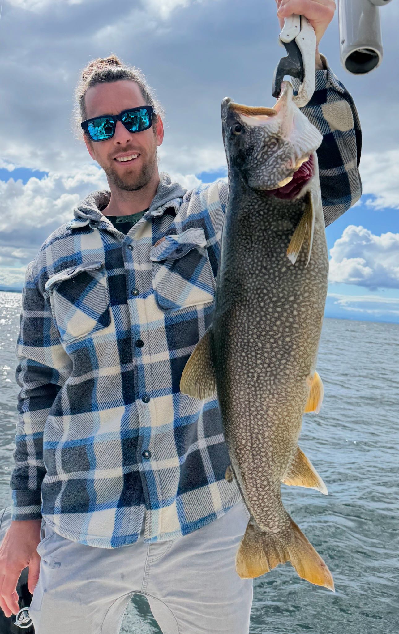 Beautiful Lake Trout from Cumberland Head NY waters!