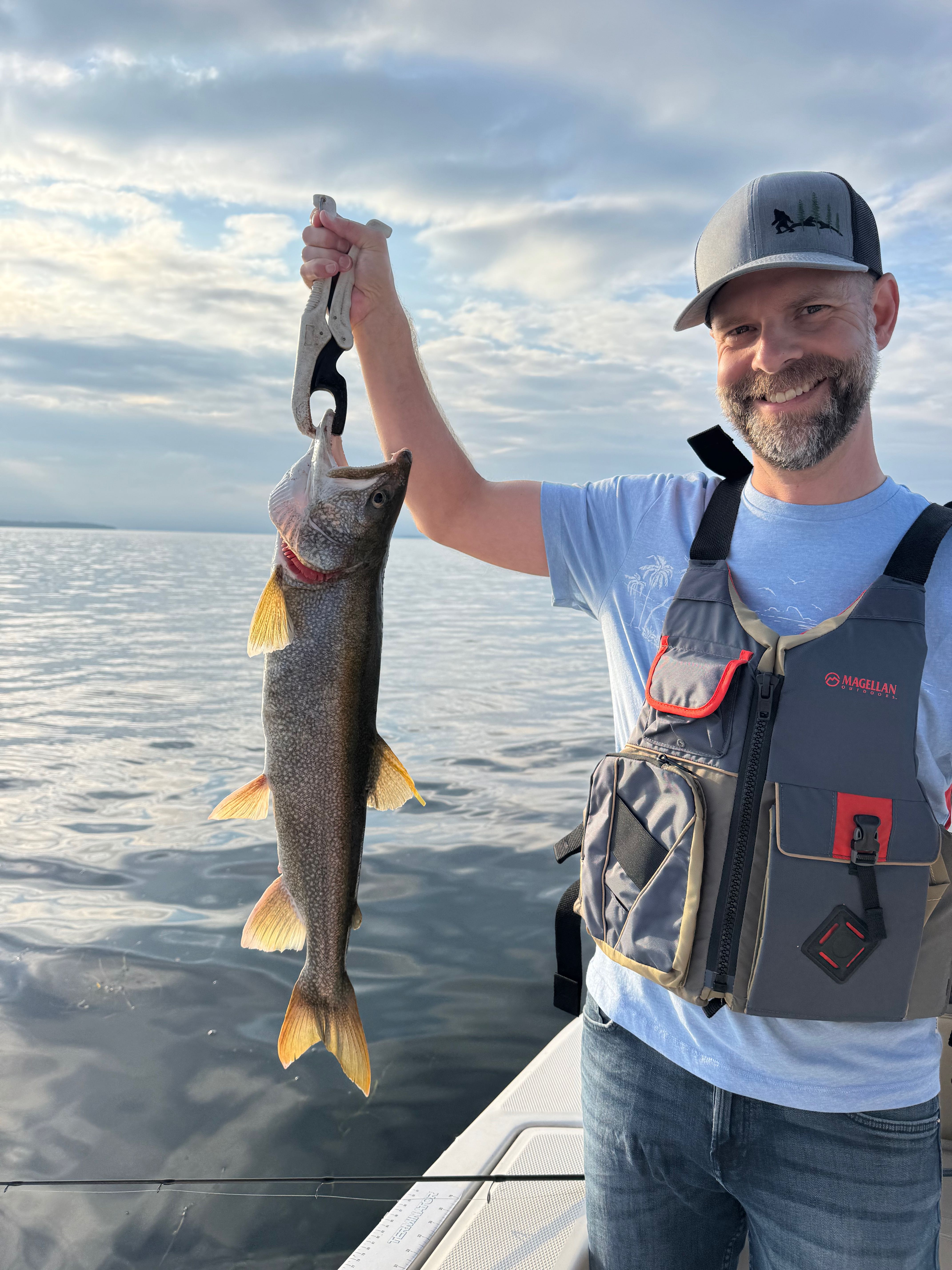 Beautiful Lake Trout from Peru NY waters!