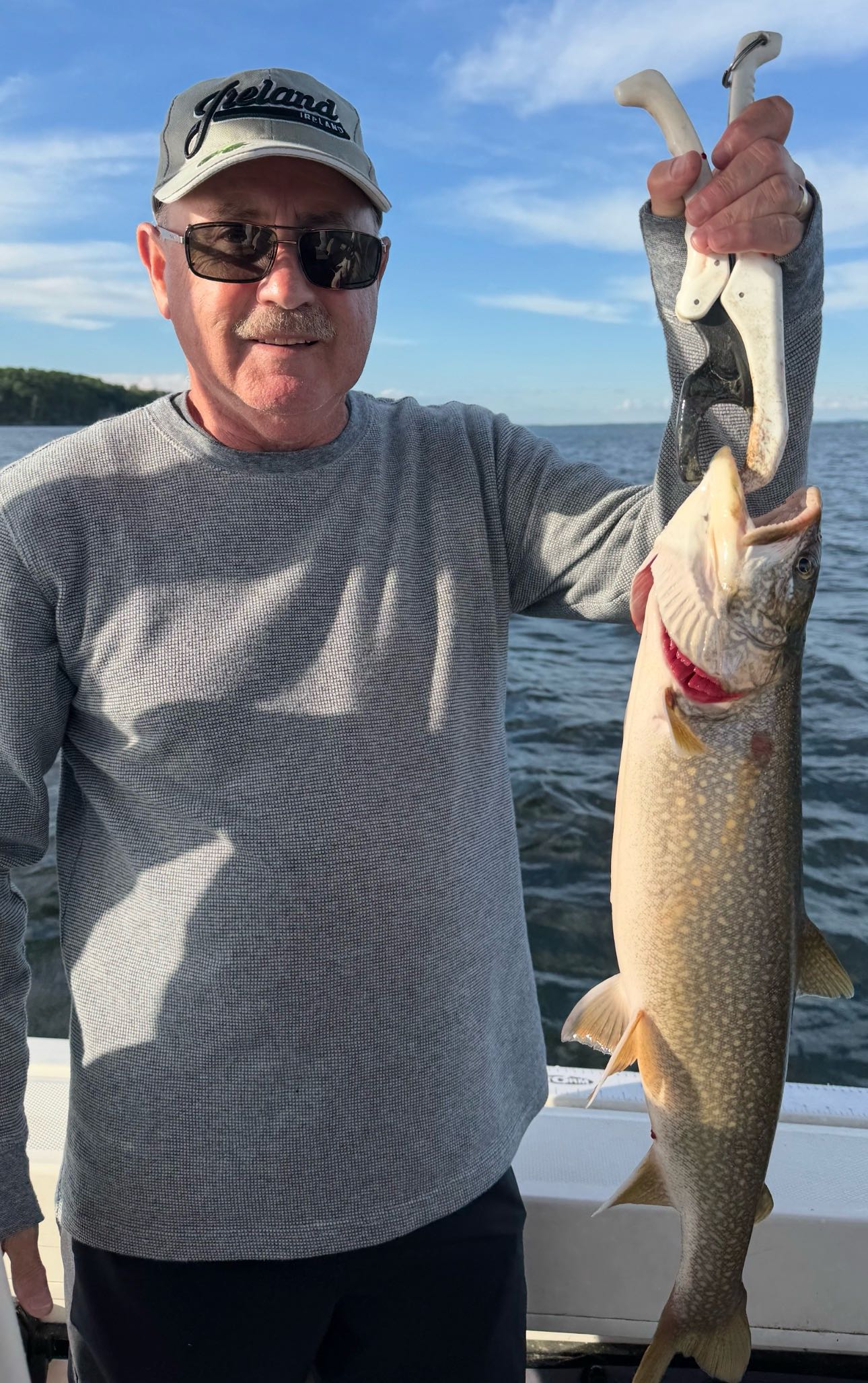 Beautiful Lake Trout from Peru NY waters!