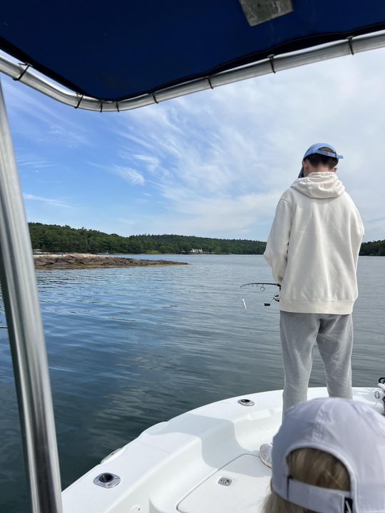 Light tackle, big dreams: Fly fishing under partly cloudy skies in Bremen!