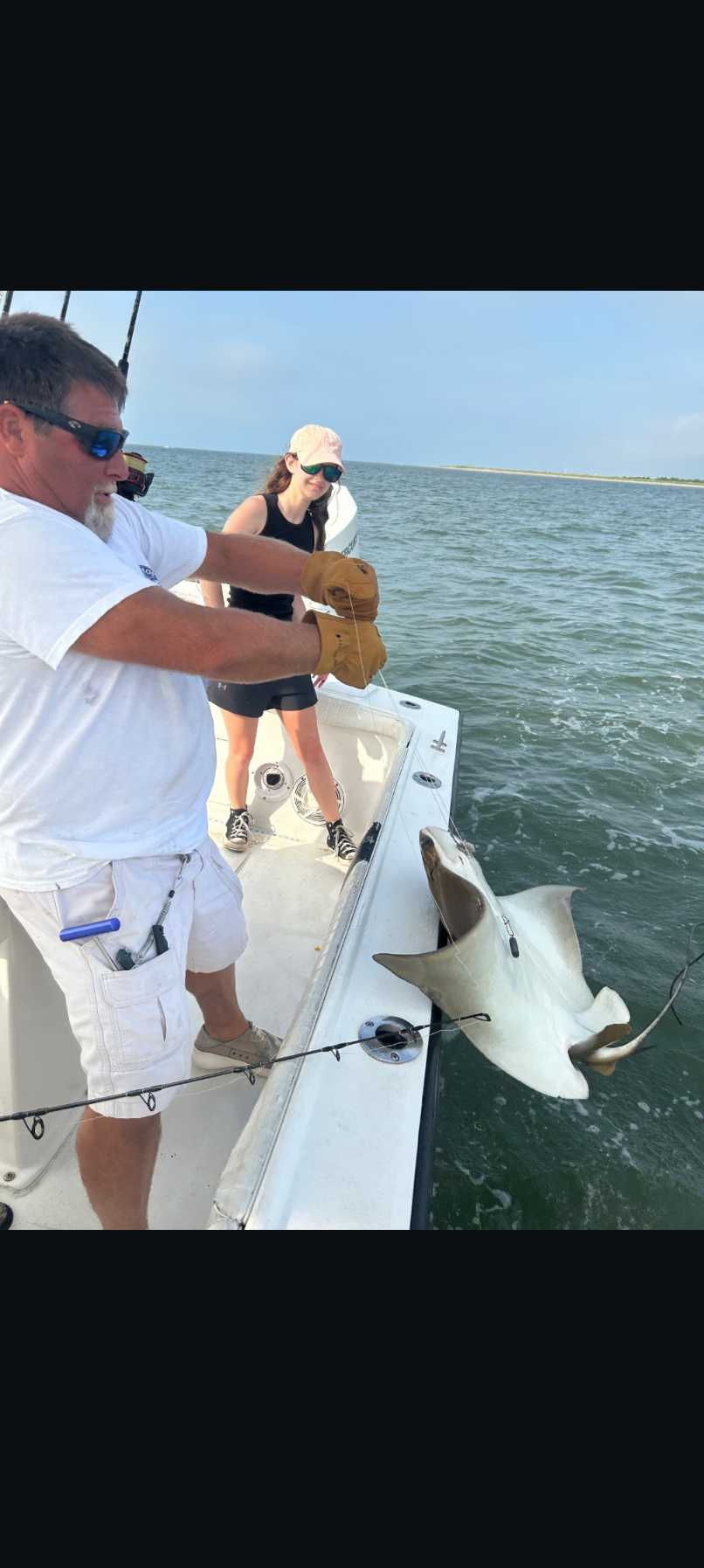 Another successful shark catch in Chincoteague waters!
