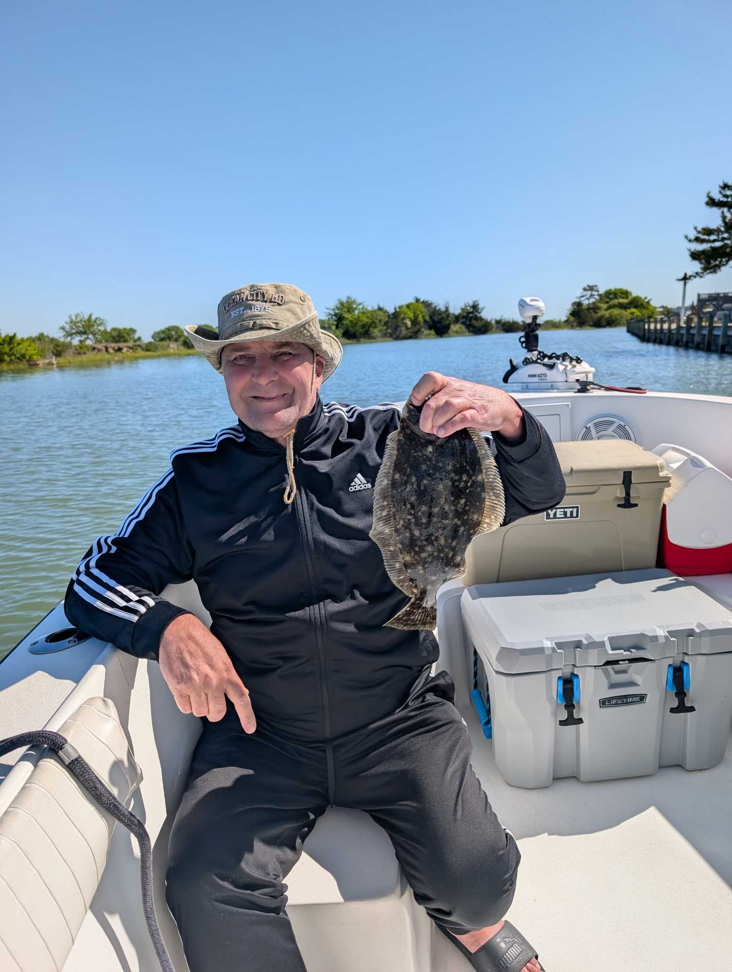 Southern flounder from Chincoteague waters!