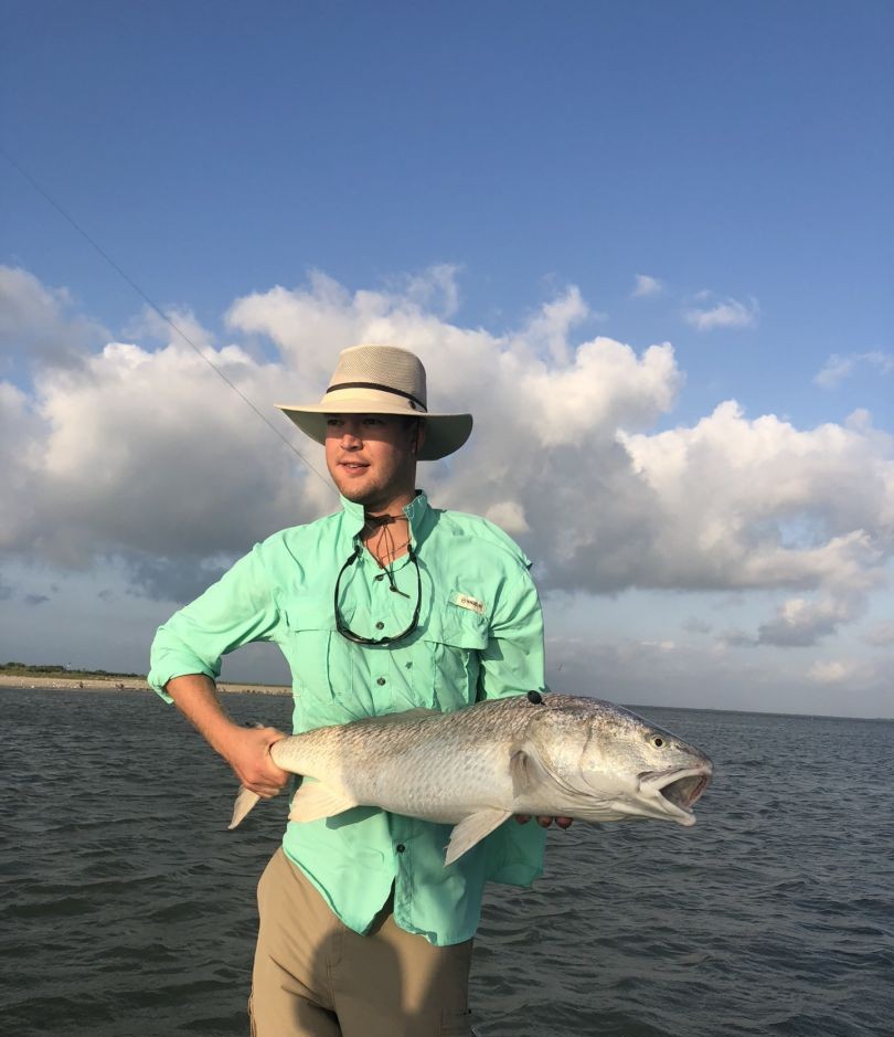 Huge Redfish In Port O'Connor