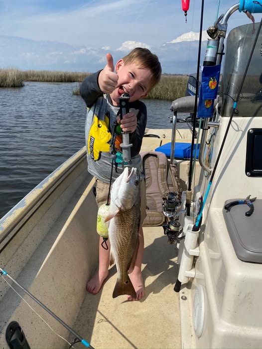 Kid-friendly charter in St Marks, FL. Book your trip now!