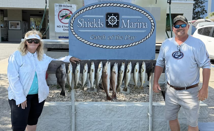 Fresh catch and shallow water memories in St. Marks, FL.