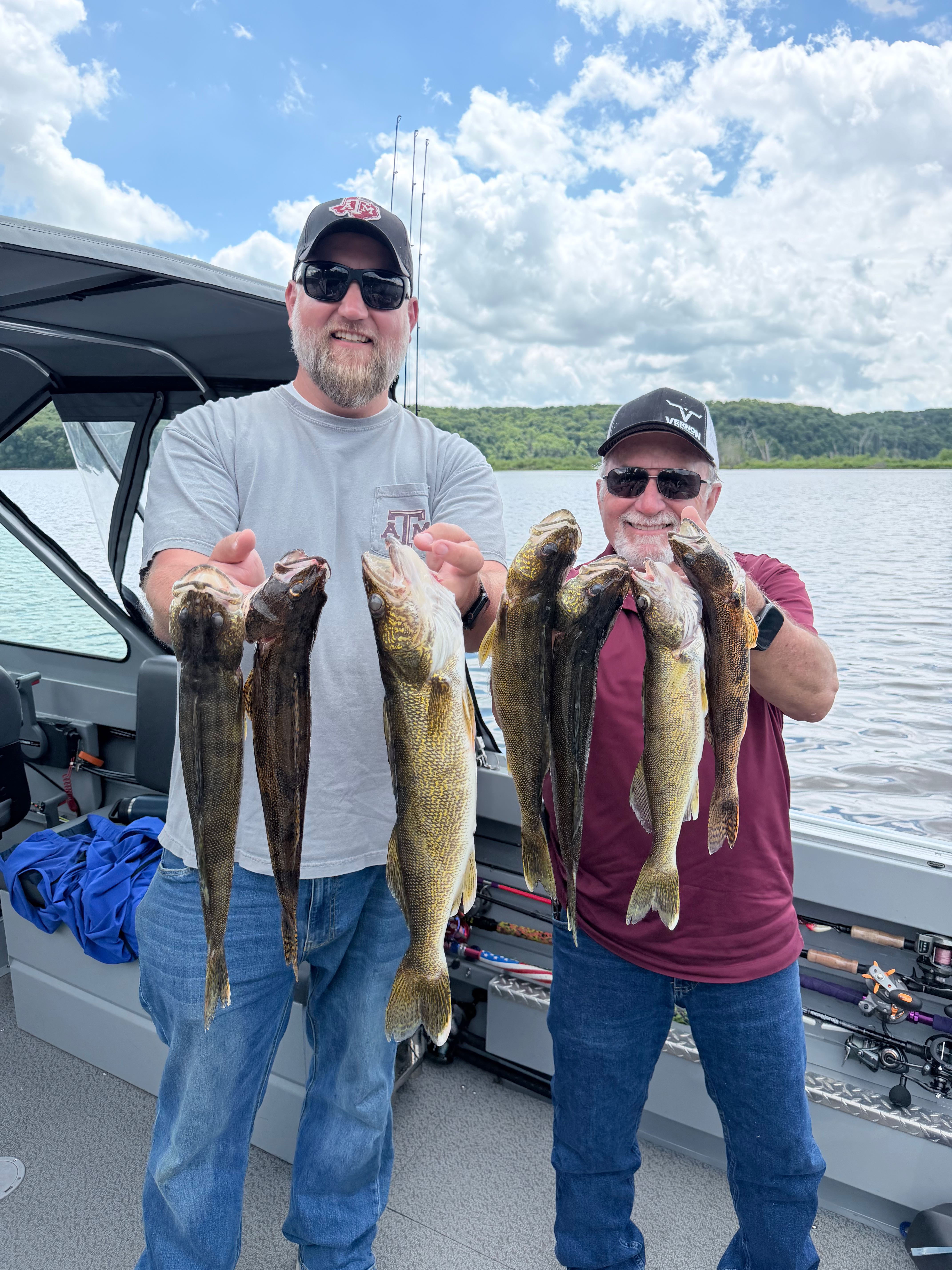 Stillwater walleye and sauger making for great fishing!