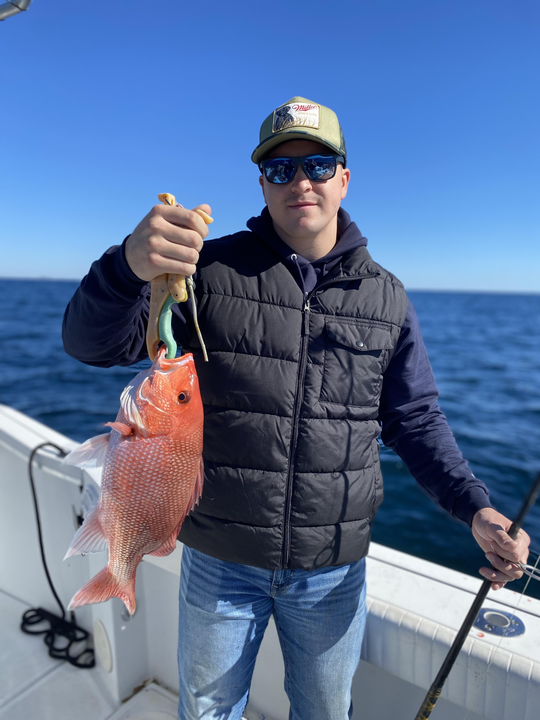 Beautiful red snapper from Pensacola Bay waters!