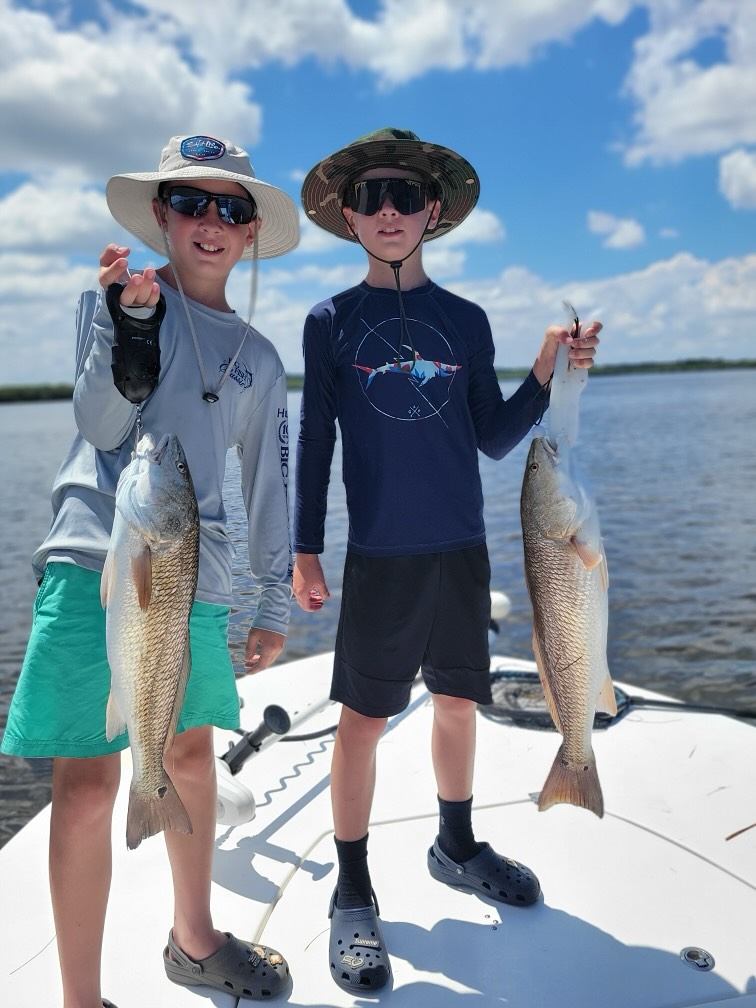 Gulf breezes and bent rods in Dunedin, FL.