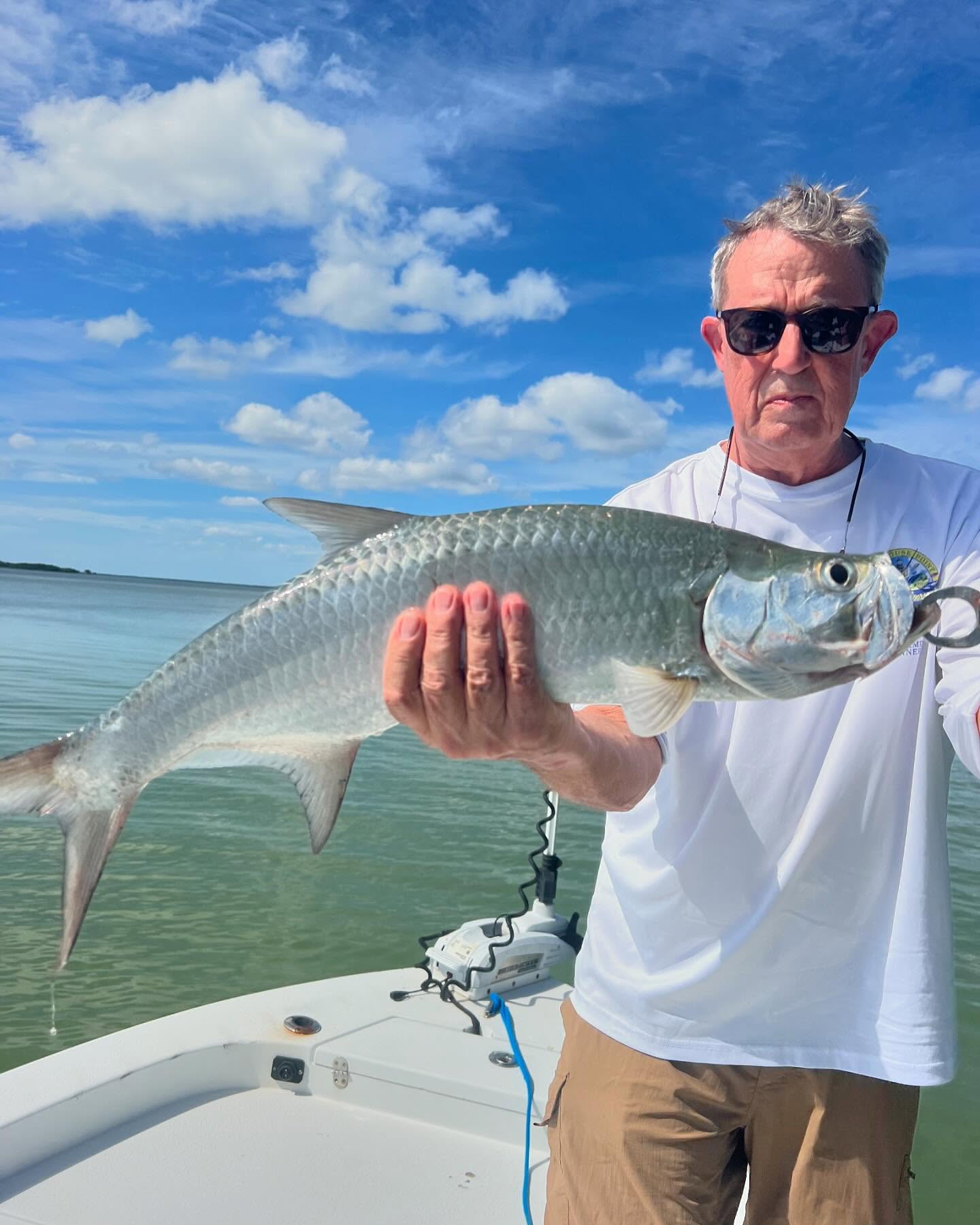 Islamorada Tarpon trophy! Silver King landed.