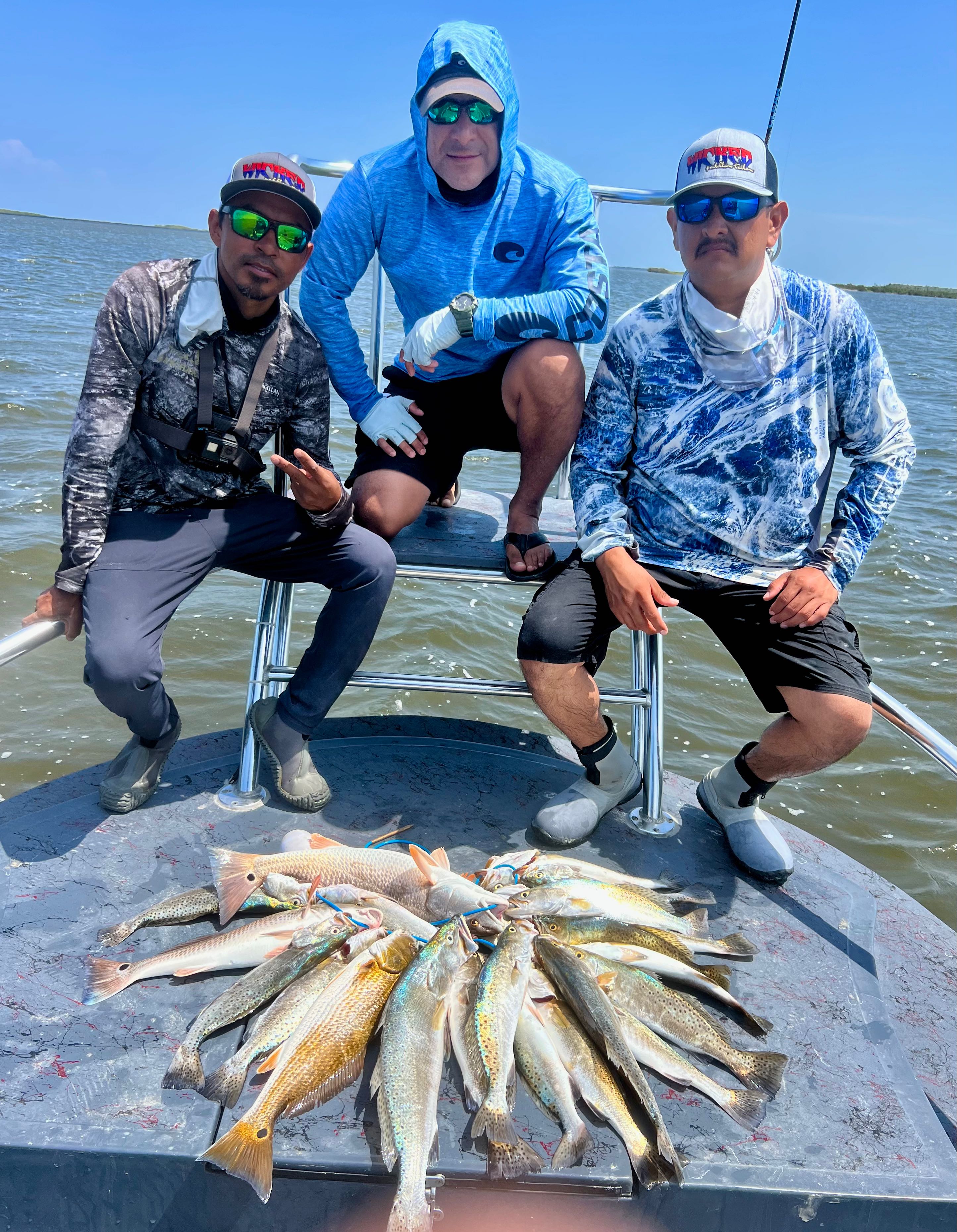 Rio Hondo redfish and speckled trout make perfect catches!