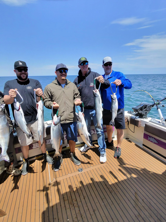 Lake Ontario Chinook and Coho salmon success!