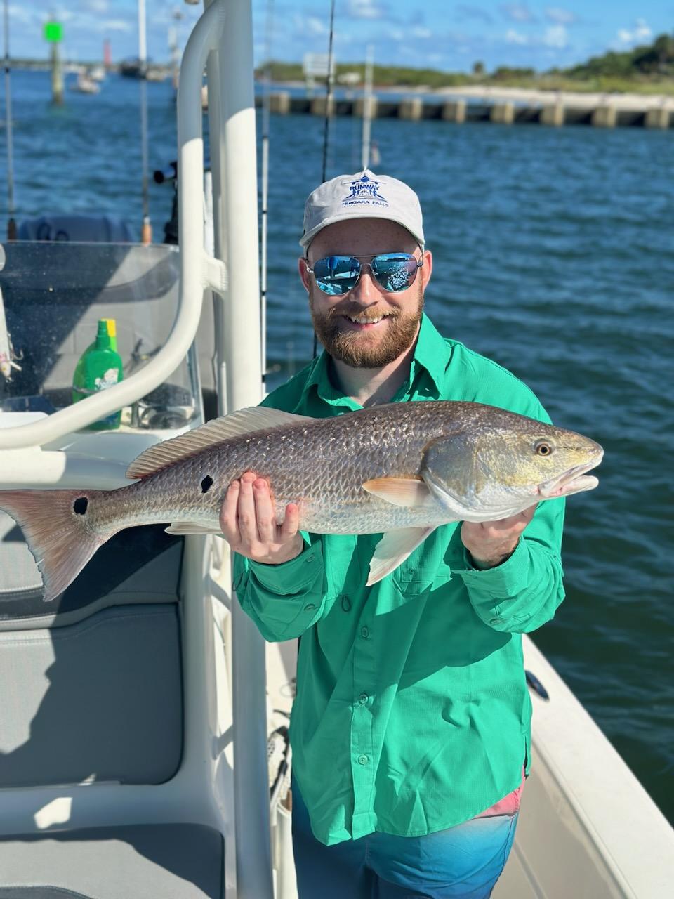 Nice Edgewater redfish making the trip worthwhile!