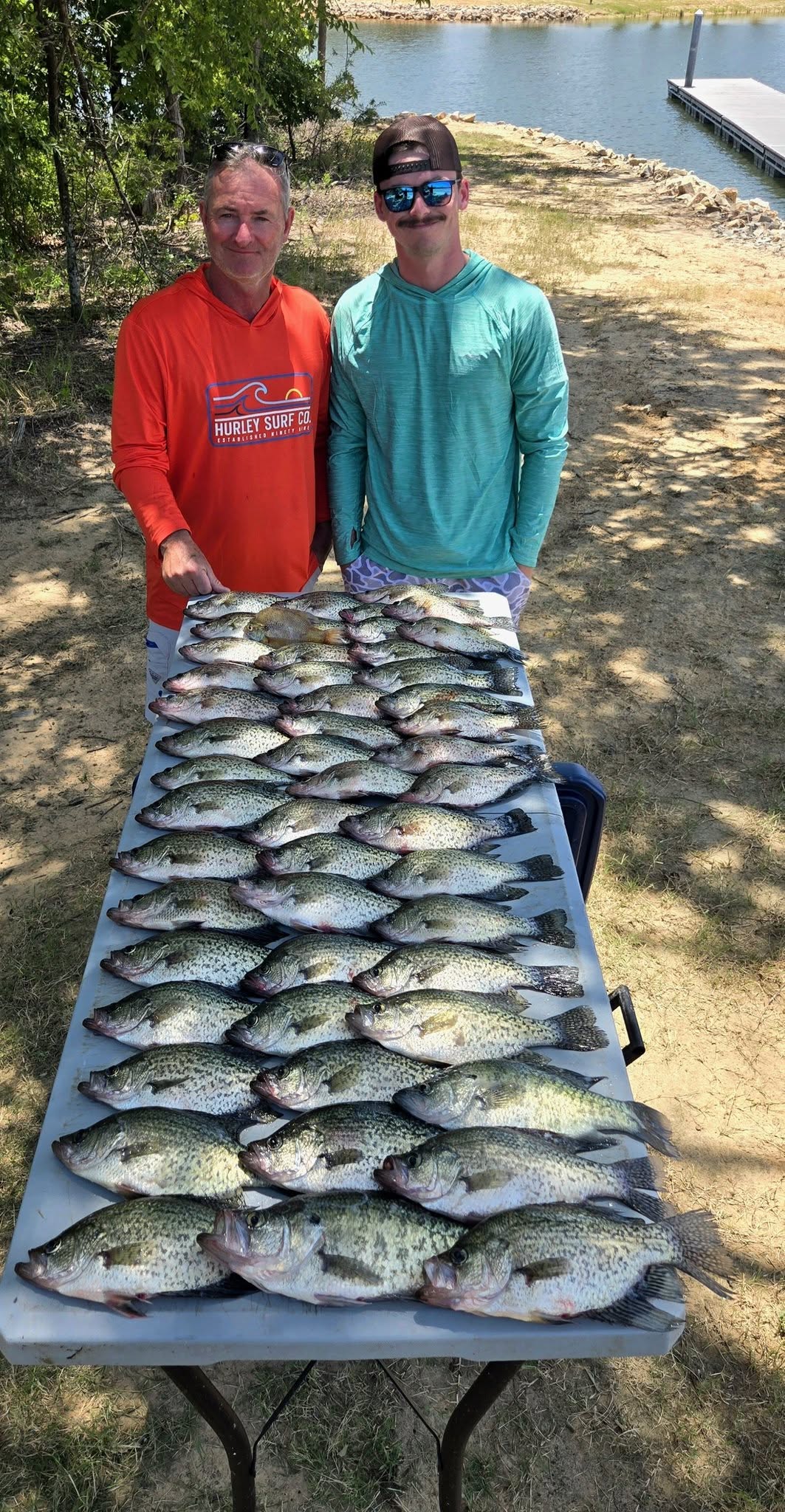 Outstanding crappie haul from Quitman TX waters!