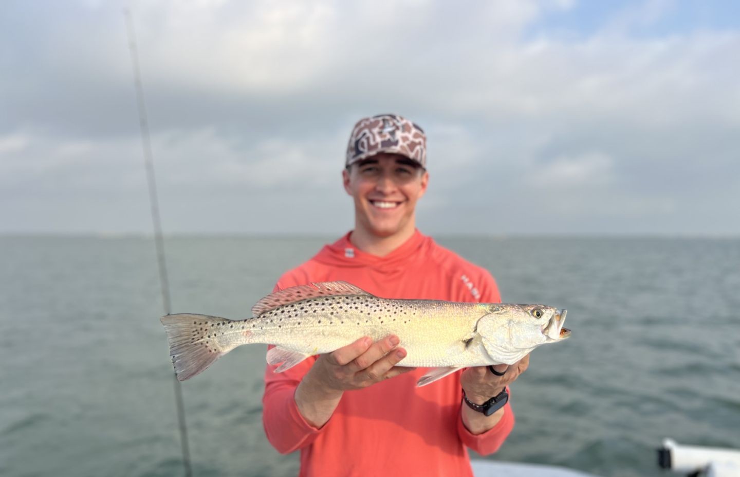 Saltwater fishing at its finest in the waters of Port Aransas.