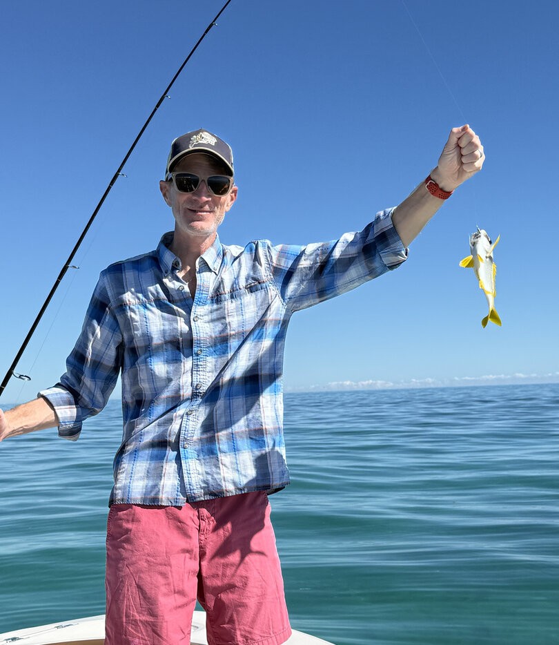 The perfect day to fish.